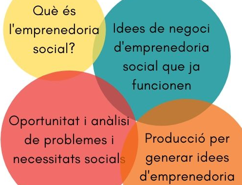 Taller Formatiu: Idees De Negoci Que Aporten Solucions A Necessitats Socials.